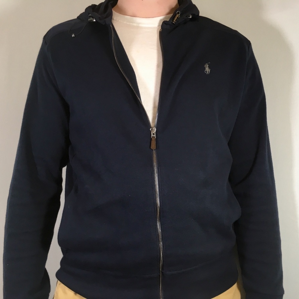 Polo Estate Rib hooded jacket
